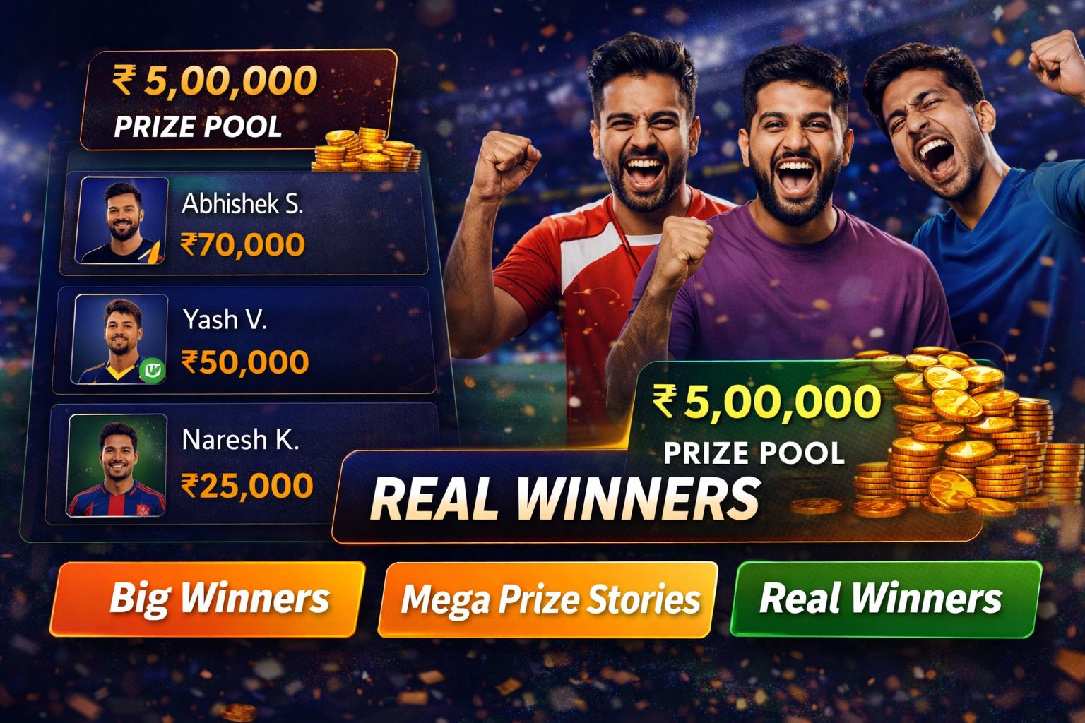 Cricket Sports App fantasy cricket result notes